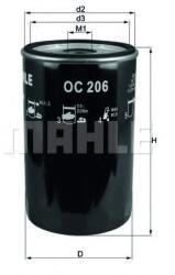MAHLE ORIGINAL Filtru ulei MAHLE ORIGINAL OC 206 (OC206)