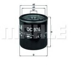 MAHLE ORIGINAL Filtru ulei MAHLE ORIGINAL OC 976 (OC976)