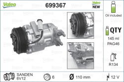 VALEO Compresor, climatizare VALEO 699367 (699367)