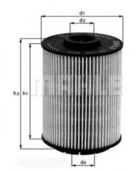 MAHLE ORIGINAL Filtru ulei MAHLE ORIGINAL OX 160D (OX160D)