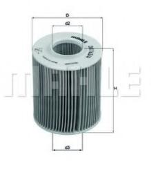 MAHLE ORIGINAL Filtru ulei MAHLE ORIGINAL OX 163/4D (OX1634D)