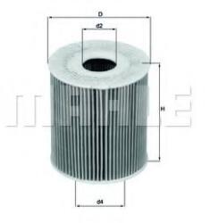 MAHLE ORIGINAL Filtru ulei MAHLE ORIGINAL OX 175D (OX175D)
