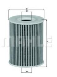 Mahle Original Filtru ulei MAHLE ORIGINAL OX 355/3D (OX3553D)