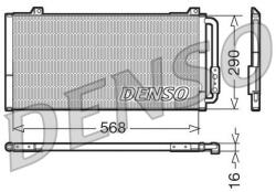 DENSO Condensator, climatizare DENSO DCN24001 (DCN24001)