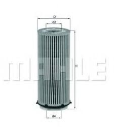 MAHLE ORIGINAL Filtru ulei MAHLE ORIGINAL OX 560D (OX560D)