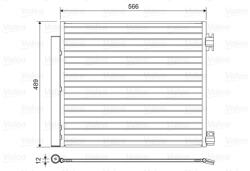 VALEO Condensator, climatizare VALEO 822559 (822559) - fixbox