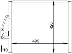 MAHLE Condensator, climatizare MAHLE AC 277 000S (AC 277 000S)