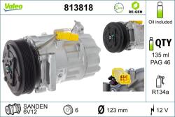 VALEO Compresor, climatizare VALEO 813818 (813818)