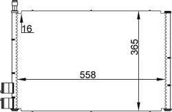 MAHLE Condensator, climatizare MAHLE AC 298 000S (AC 298 000S)