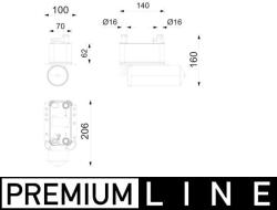 MAHLE Condensator, climatizare MAHLE AC 1215 000P (AC 1215 000P)