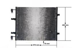 MAHLE Condensator, climatizare MAHLE AC 708 000S (AC 708 000S)