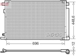 DENSO Condensator, climatizare DENSO DCN50128 (DCN50128) - fixbox