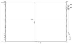MTR Condensator, climatizare MTR 13054598 (13054598) - fixbox