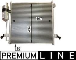 MAHLE Condensator, climatizare MAHLE AC 815 000P (AC 815 000P)