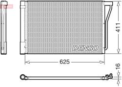 DENSO Condensator, climatizare DENSO DCN05022 (DCN05022)