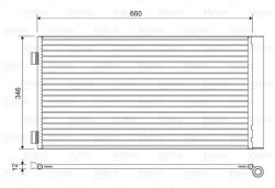 VALEO Condensator, climatizare VALEO 814408 (814408) - fixbox