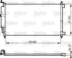 VALEO Condensator, climatizare VALEO 814221 (814221) - fixbox