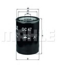 Mahle Original Filtru ulei MAHLE ORIGINAL OC 47 (OC47)