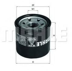 MAHLE ORIGINAL Filtru ulei MAHLE ORIGINAL OC 574 (OC574)