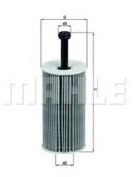 MAHLE ORIGINAL Filtru ulei MAHLE ORIGINAL OX 193D (OX193D)