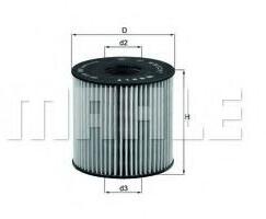 MAHLE ORIGINAL Filtru ulei MAHLE ORIGINAL OX 210D (OX210D)