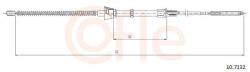 COFLE Cablu, frana de parcare COFLE 10.7132 (10.7132) - fixbox