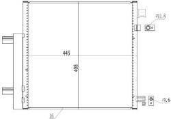 MTR Condensator, climatizare MTR 13054394 (13054394) - fixbox