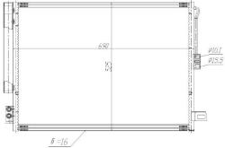 MTR Condensator, climatizare MTR 13054702 (13054702) - fixbox