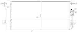MTR Condensator, climatizare MTR 13054620 (13054620) - fixbox