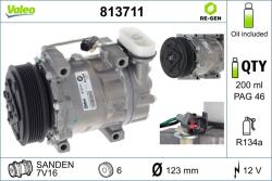 VALEO Compresor, climatizare VALEO 813711 (813711)