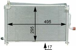MAHLE Condensator, climatizare MAHLE AC 416 000S (AC 416 000S)