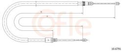 COFLE Cablu, frana de parcare COFLE 10.6791 (10.6791) - fixbox