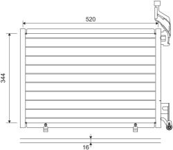 VALEO Condensator, climatizare VALEO 814075 (814075) - fixbox