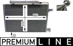 MAHLE Condensator, climatizare MAHLE AC 370 000P (AC 370 000P)