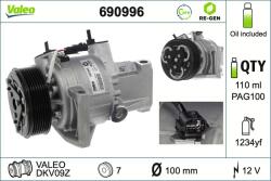 VALEO Compresor, climatizare VALEO 690996 (690996)
