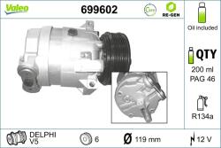 VALEO Compresor, climatizare VALEO 699602 (699602)