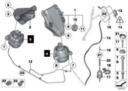 Original Bmw Tampon motor stg/dr ORIGINAL BMW 22116777371 (22 11 6 777 371)