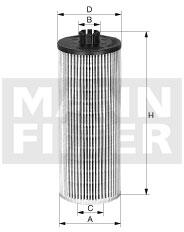 MANN-FILTER Filtru ulei MANN-FILTER HU 12 122 x (HU12122x)
