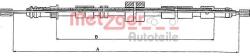 METZGER Cablu, frana de parcare METZGER 10.6025 (10.6025)