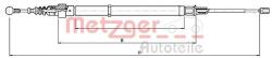 METZGER Cablu, frana de parcare METZGER 10.7139 (10.7139)