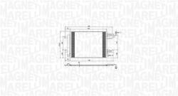 Magneti Marelli Condensator, climatizare MAGNETI MARELLI 350203792000 (350203792000) - fixbox
