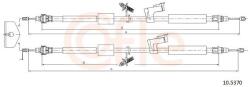 COFLE Cablu, frana de parcare COFLE 10.5370 (10.5370) - fixbox
