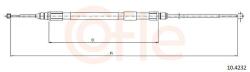COFLE Cablu, frana de parcare COFLE 10.4232 (10.4232) - fixbox