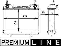 MAHLE Radiator ulei, ulei motor MAHLE CLC 27 000P (CLC 27 000P)