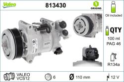VALEO Compresor, climatizare VALEO 813430 (813430)