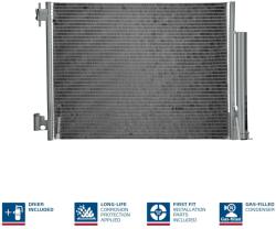 NISSENS Condensator, climatizare NISSENS 940321 (940321)