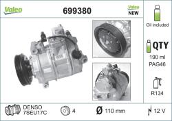 VALEO Compresor, climatizare VALEO 699380 (699380)