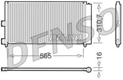 DENSO Condensator, climatizare DENSO DCN09070 (DCN09070) - fixbox