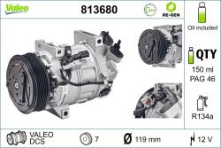 VALEO Compresor, climatizare VALEO 813680 (813680)
