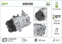 VALEO Compresor, climatizare VALEO 699306 (699306)